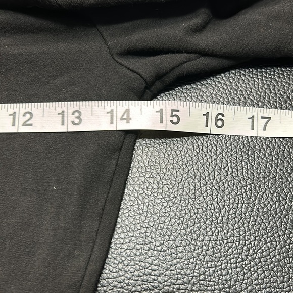 REVOLVE NBD Harbor Turtleneck Black Fleece Snap Button Placket XS NEW - Picture 13 of 14